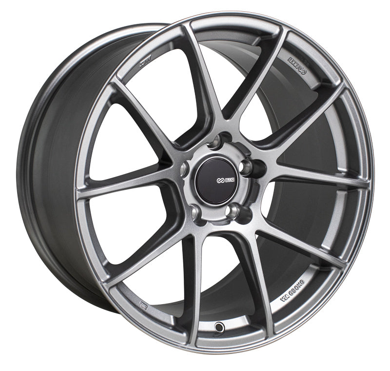 Enkei TS-V Storm Grey 18x8 +45 5x112 (Single Wheel) - 2020-2023 Toyota GR Supra