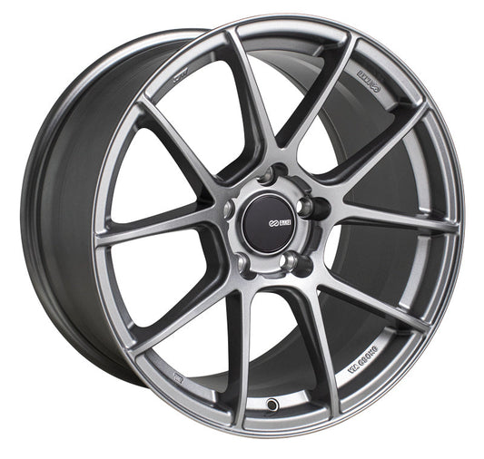 Enkei TS-V Storm Grey 18x8 +45 5x112 (Single Wheel) - 2020-2023 Toyota GR Supra