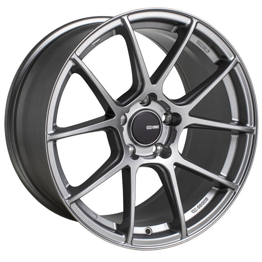 Enkei TS-V Storm Grey 18x8 +45 5x112 (Single Wheel) - 2020-2023 Toyota GR Supra