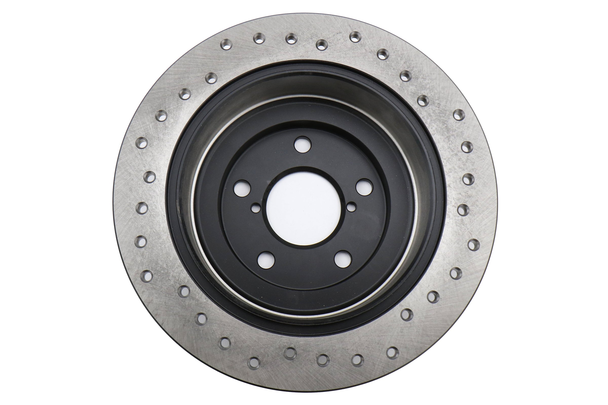 Stoptech Drilled Rear Rotor Pair - Subaru Models (inc. 2002-2005 WRX)