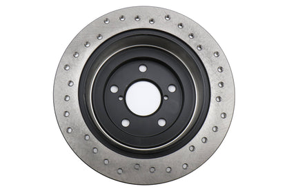 Stoptech Drilled Rear Rotor Pair - Subaru Models (inc. 2002-2005 WRX)