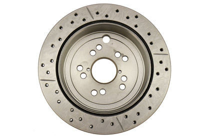 DBA Street Series Cross Drilled and Slotted Rear Rotors - 2013-2021 Scion FR-S / Subaru BRZ / Toyota 86