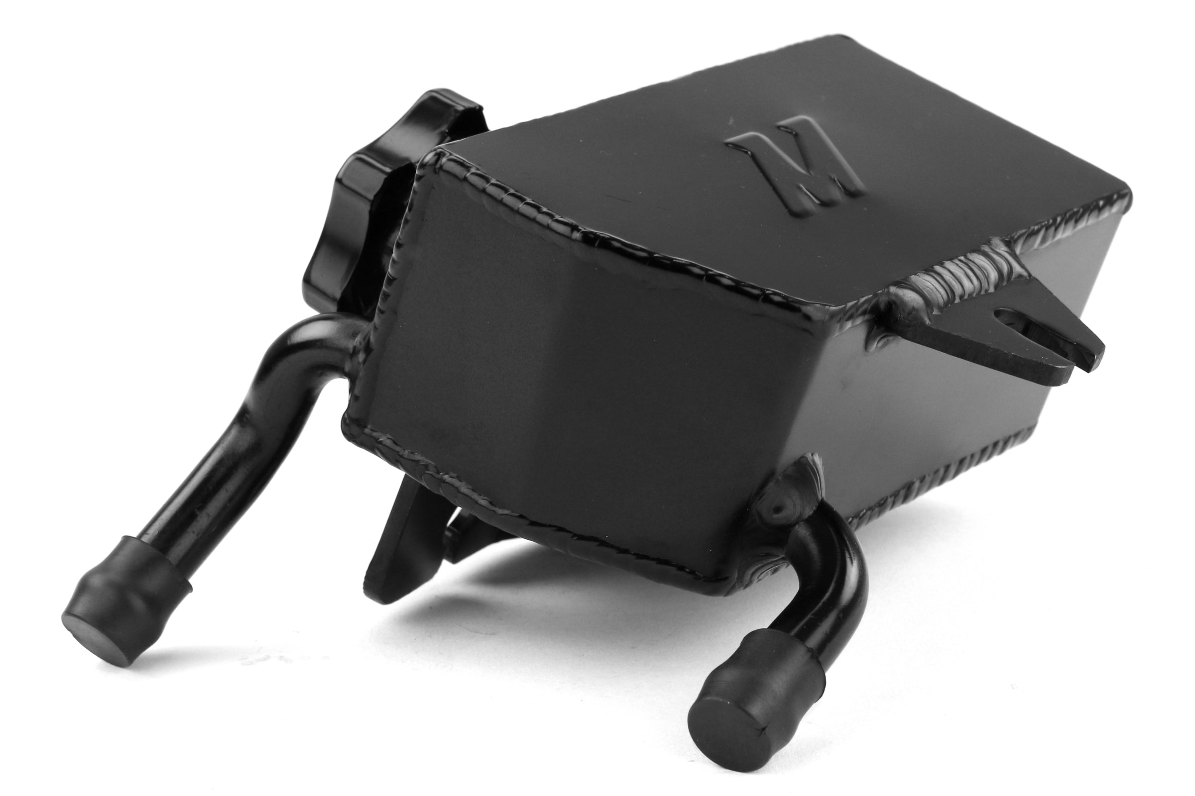 Mishimoto Aluminum Coolant Expansion Tank Black - 2008-2014 Subaru WRX