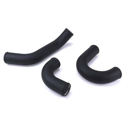 GrimmSpeed Front Mount Intercooler Pipe Kit Black - 2015-2021 Subaru STI