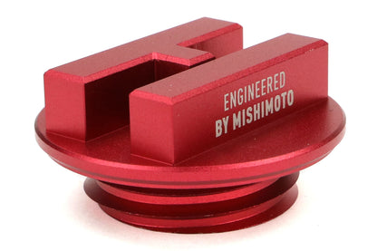 Mishimoto Hoonigan Oil Filler Cap Red - Subaru Models (inc. 2002+ WRX/STI)
