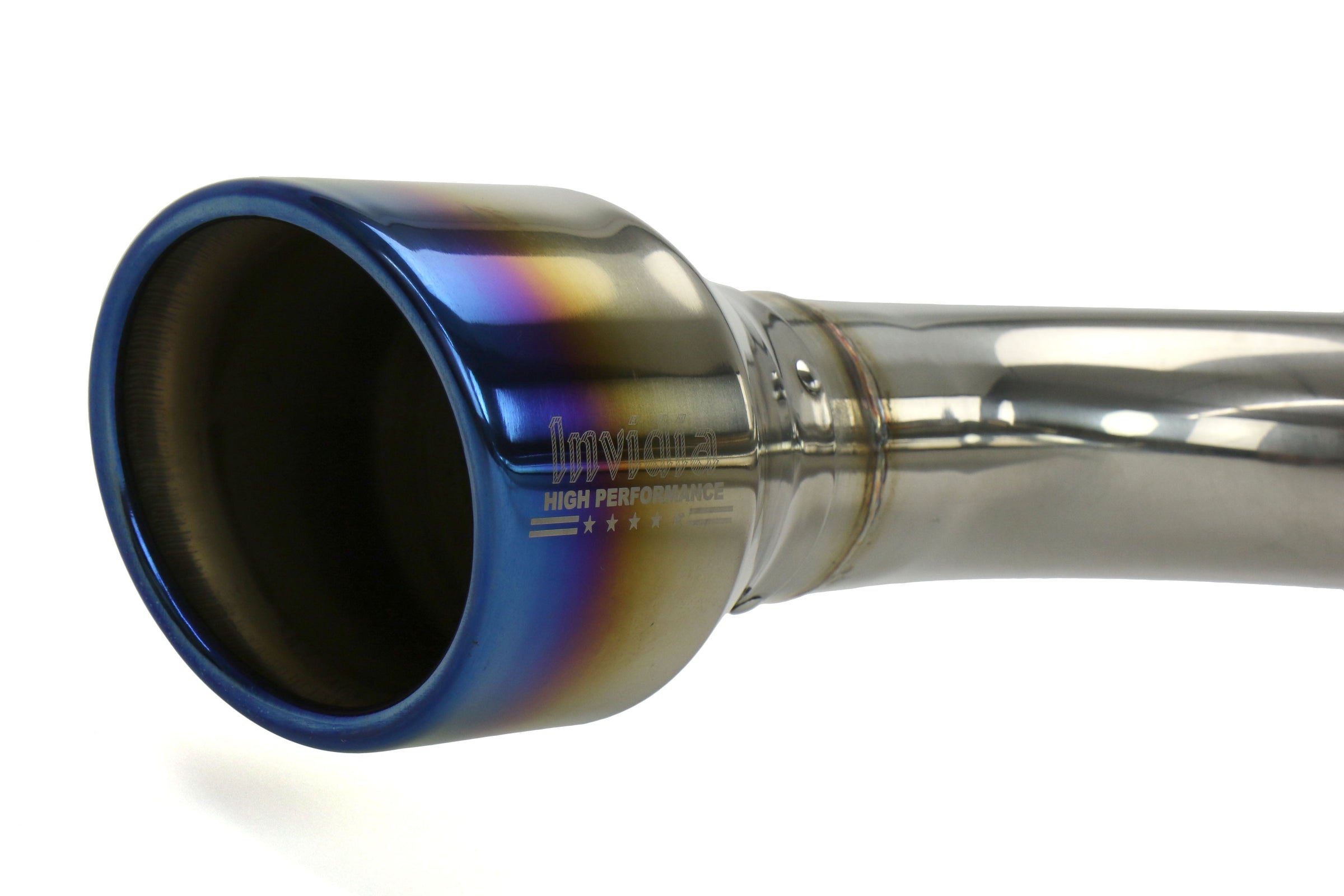 Invidia Q300 Cat Back Exhaust System - Titanium Tips - 2010-2014 Volkswagen GTI (Mk6)