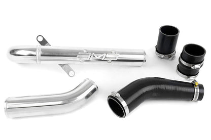 AMS Upper Intercooler Pipe Polished - 2008-2015 Mitsubishi Evo X