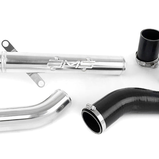 AMS Upper Intercooler Pipe Polished - 2008-2015 Mitsubishi Evo X