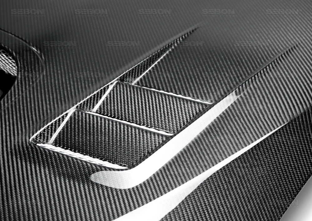 Seibon Carbon Fiber CW Style Hood - 2015-2024 Subaru WRX/STI