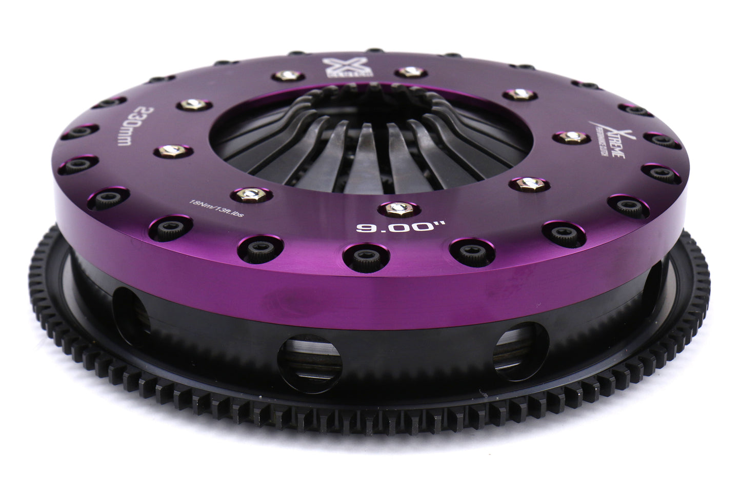 XClutch Clutch 9 Inch Twin Sprung Organic Clutch Kit - 2013-2018 Ford Focus ST