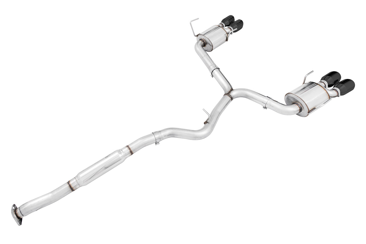 AWE Touring Edition Cat-Back Exhaust (Diamond Black Tips) - 2015-2021 Subaru WRX