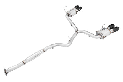 AWE Touring Edition Cat-Back Exhaust (Diamond Black Tips) - 2015-2021 Subaru WRX