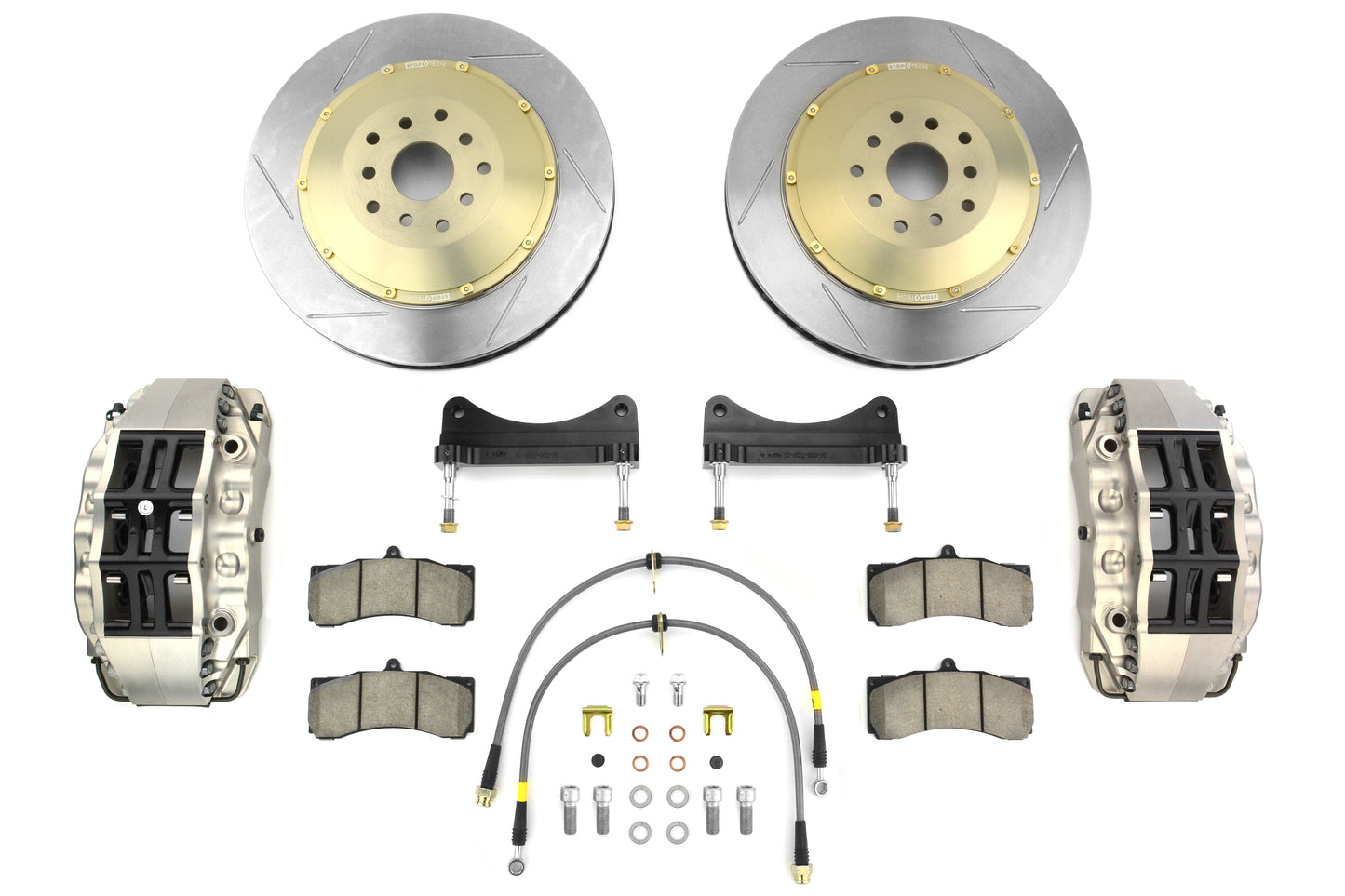 Stoptech ST-60 Trophy Style Front Big Brake Kit - 2004-2007 Subaru STI