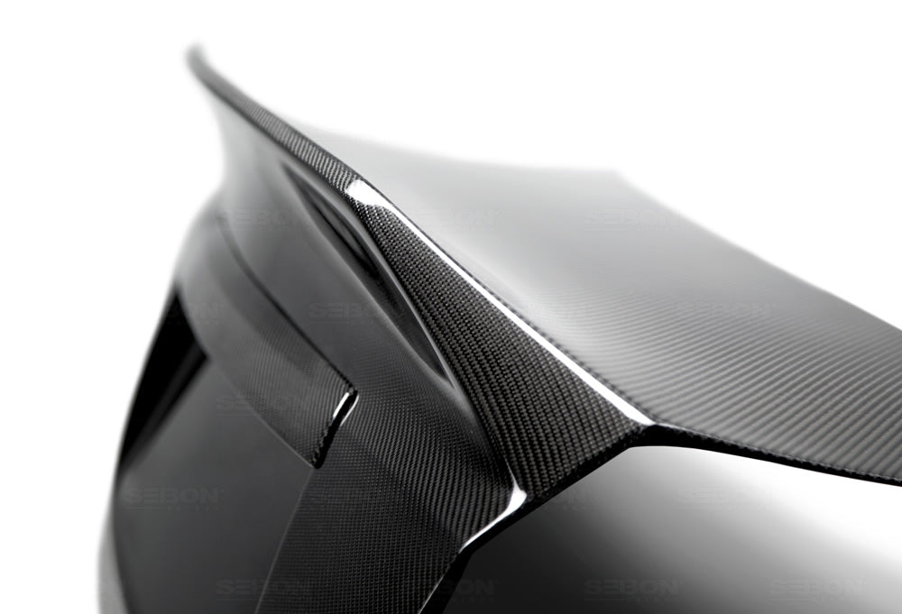 Seibon Carbon Fiber C Style Trunk - 2008-2014 Subaru WRX Sedan / 2011-2014 STI Sedan