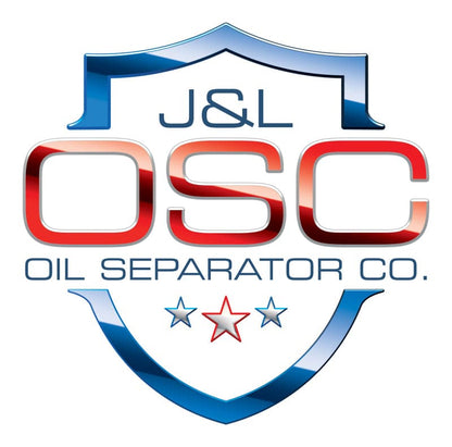 J&L 17-19 Honda Civic Type R Passenger Side Oil Separator 3.0 - Clear Anodized (t3100P-C)