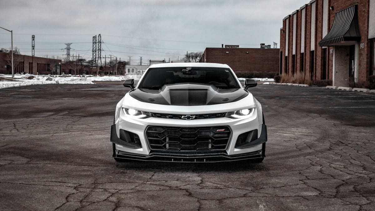 2016-2022 Chevrolet Camaro Aftermarket ZL1-1LE Bumper Front Splitter - LVA — LVA photo 1
