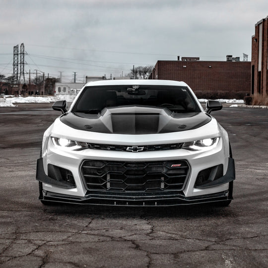 2016-2022 Chevrolet Camaro Aftermarket ZL1-1LE Bumper Front Splitter - LVA