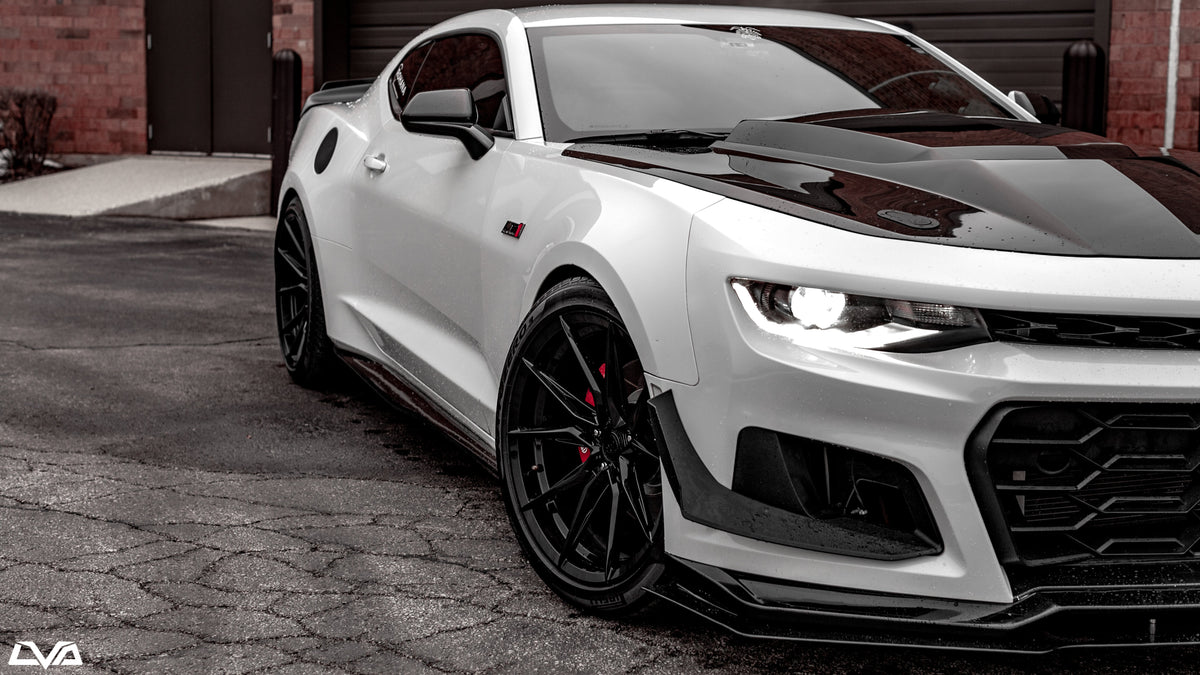 2016-2022 Chevrolet Camaro Aftermarket ZL1-1LE Bumper Front Splitter - LVA