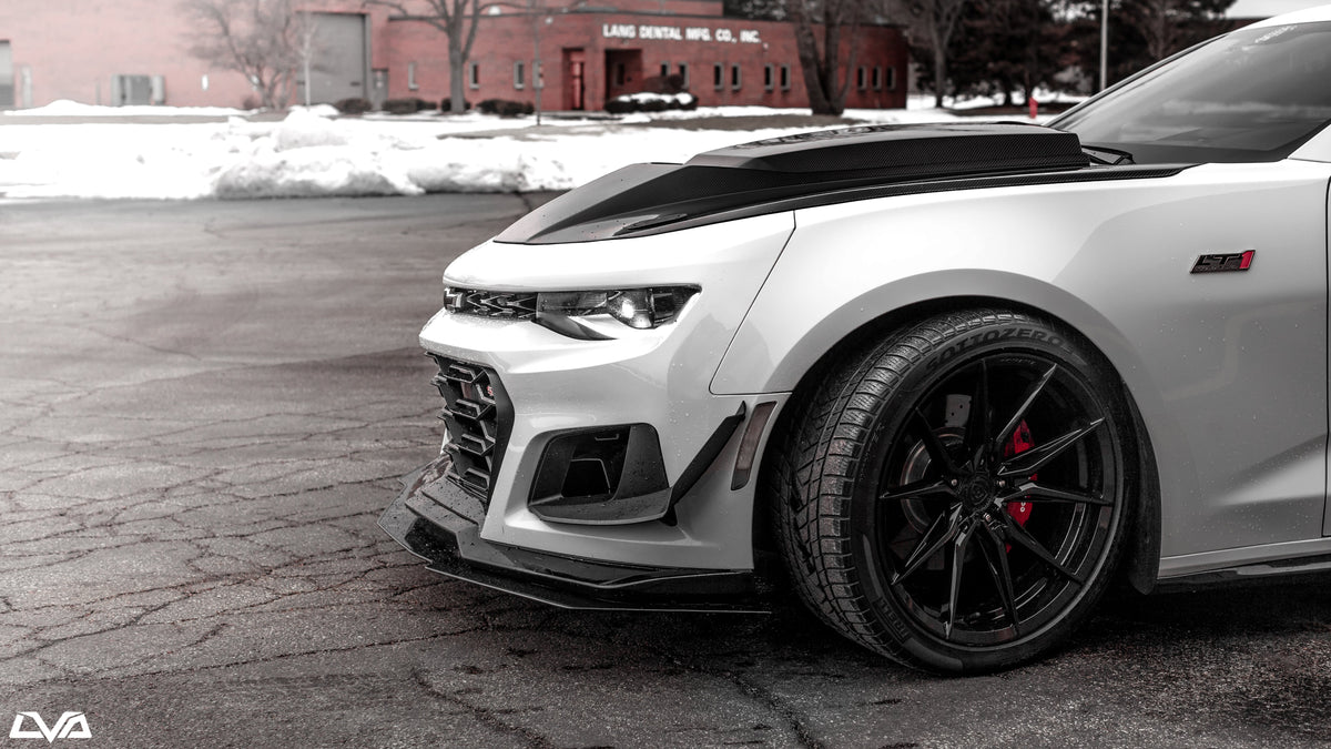 2016-2022 Chevrolet Camaro Aftermarket ZL1-1LE Bumper Front Splitter - LVA — LVA photo 2