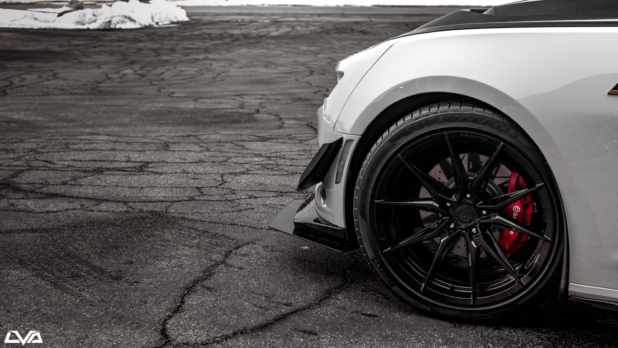 2016-2022 Chevrolet Camaro Aftermarket ZL1-1LE Bumper Front Splitter - LVA