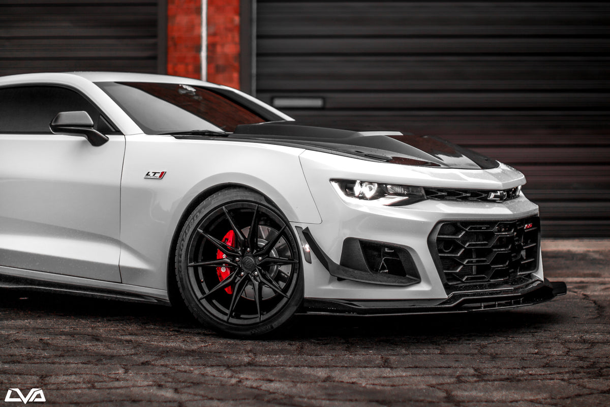 2016-2022 Chevrolet Camaro Aftermarket ZL1-1LE Bumper Front Splitter - LVA — LVA photo 5