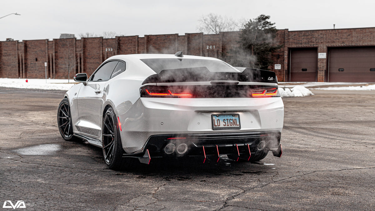 LVA 2016-2023 Chevrolet Camaro 1LE-Style Wickerbill — LVA photo 12
