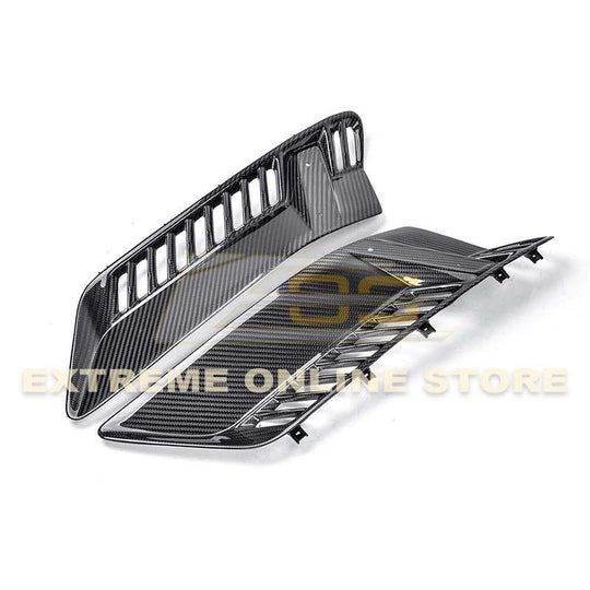 Corvette C7 Z06 DRY Carbon Fiber Side Fender Vents