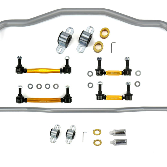Whiteline Front and Rear Sway Bar w/Endlinks Kit - 2015-2017 Ford Mustang