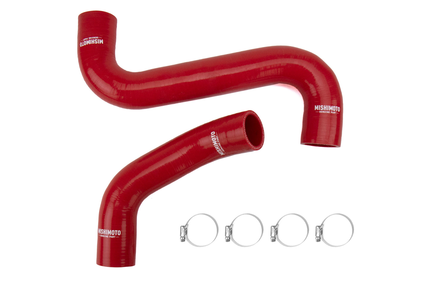 Mishimoto Radiator Hose Kit Red - 2002-2007 Subaru WRX/STI