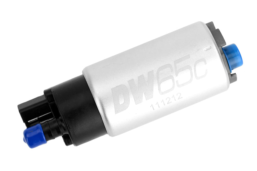 DeatschWerks DW65c Series Fuel Pump (without Mounting Clips) w/ Install Kit - Universal