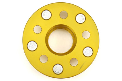 ISC Suspension 5x100 to 5x114.3 15mm Wheel Adapters Gold - Subaru Models (inc. 2002-2014 WRX)