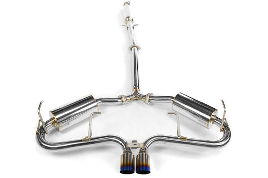 Invidia N1 Cat Back Exhaust - Titanium Tips - 2005-2006 Mini Cooper S