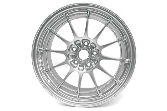 Enkei NT03+M Silver 18x9.5 +40 5x100 (Single Wheel) - 2013-2024 Subaru BRZ / Scion FR-S / Toyota GR86 / 2014-2018 Subaru Forester