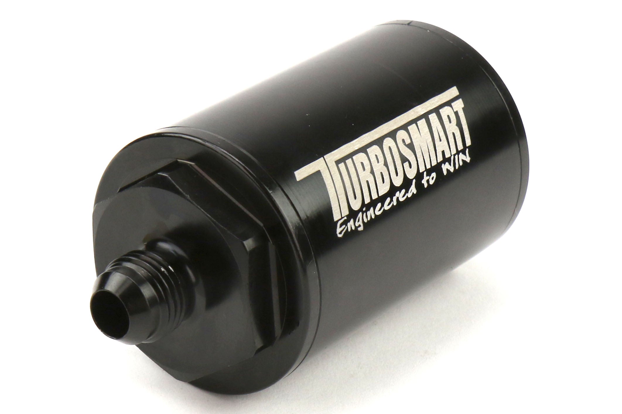 Turbosmart FPR Billet Fuel Filter 10um -6AN Black