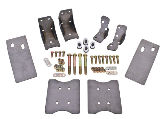 BMR 79-04 Fox Mustang Torque Box Reinforcement Plate Kit (TBR002 And TBR003) - Natural