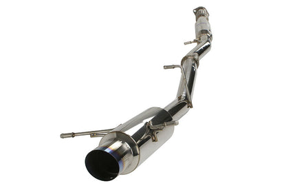 Invidia N1 Single Exit Cat Back Exhaust - Titanium Tip - 2002-2007 Subaru WRX/STI