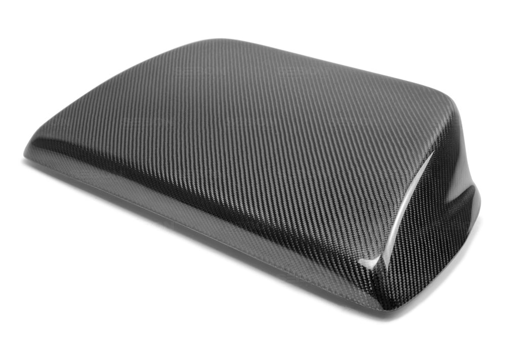 Seibon Carbon Fiber S Style Hood Scoop - 2002-2003 Subaru WRX