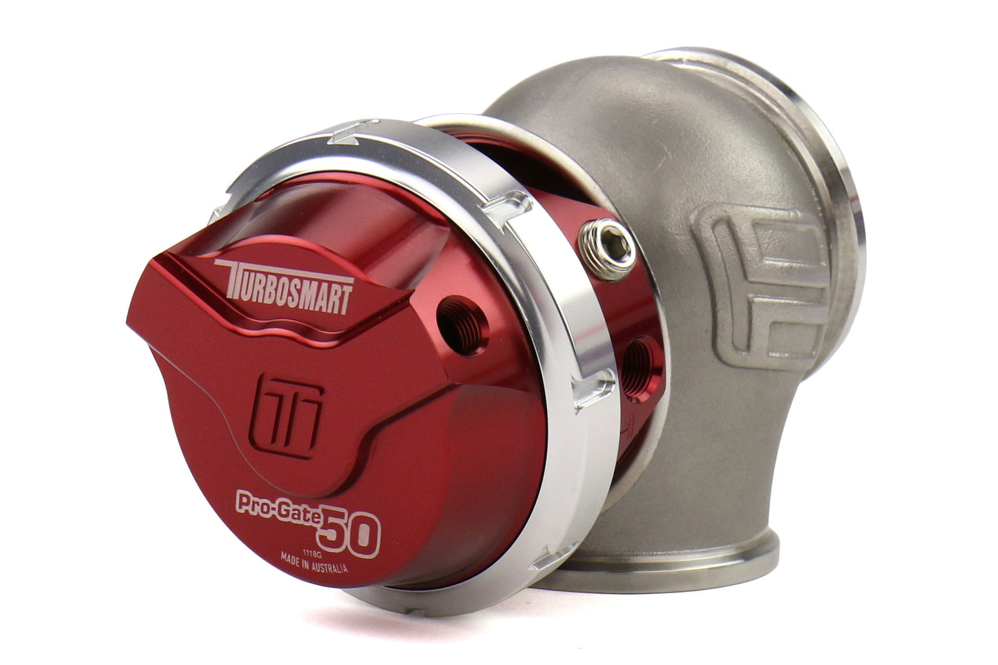 Turbosmart WG50 GenV Pro-Gate 50mm 14psi (Red) - Universal