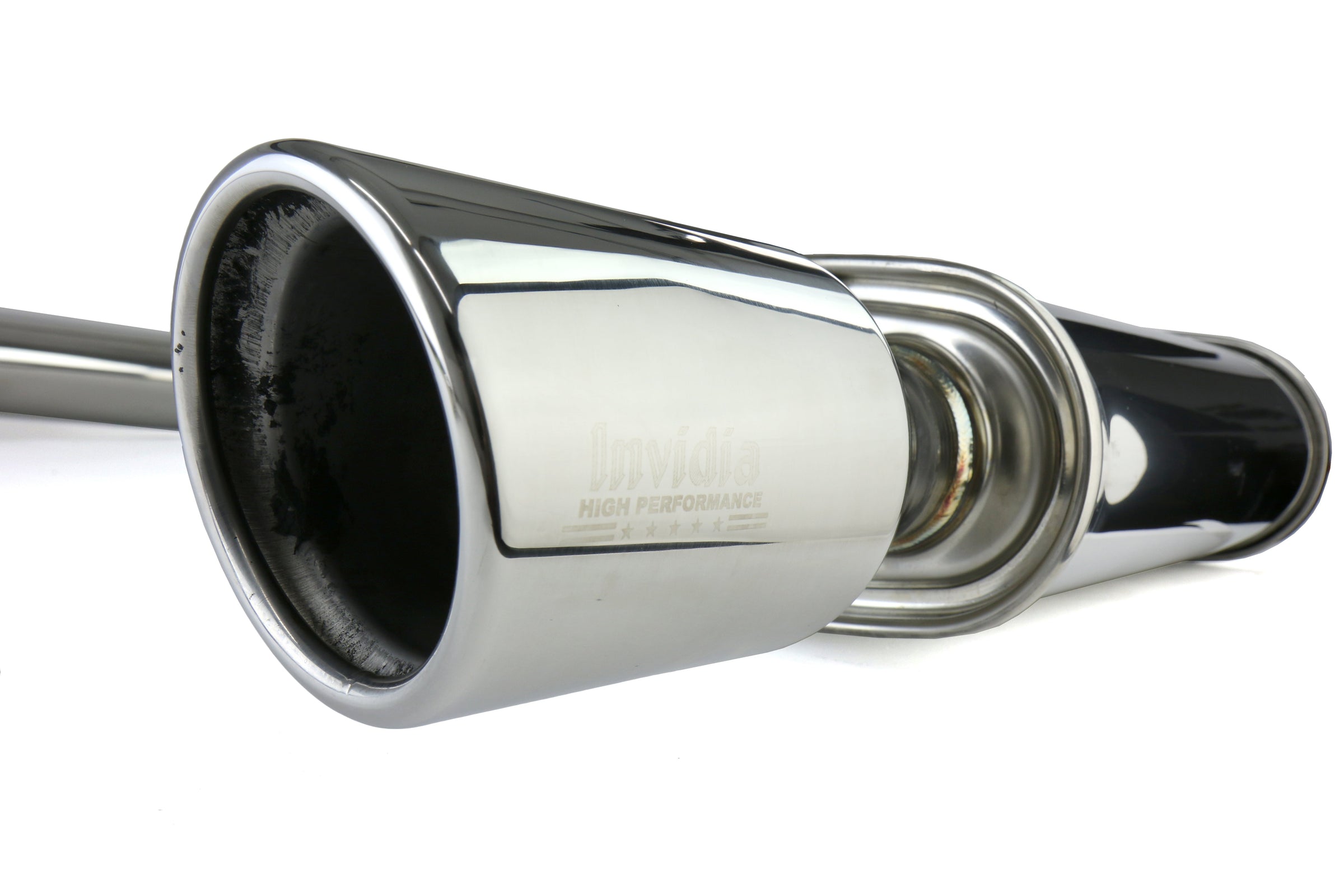 Invidia Q300 Stainless Steel Cat-Back Exhaust - 2015-2019 Ford Mustang EcoBoost