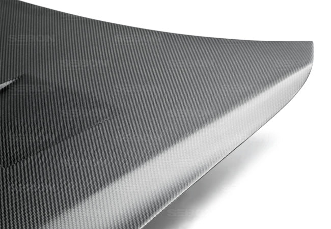Seibon Dry Carbon Fiber GT Style Hood - 2009-2015 Nissan GT-R