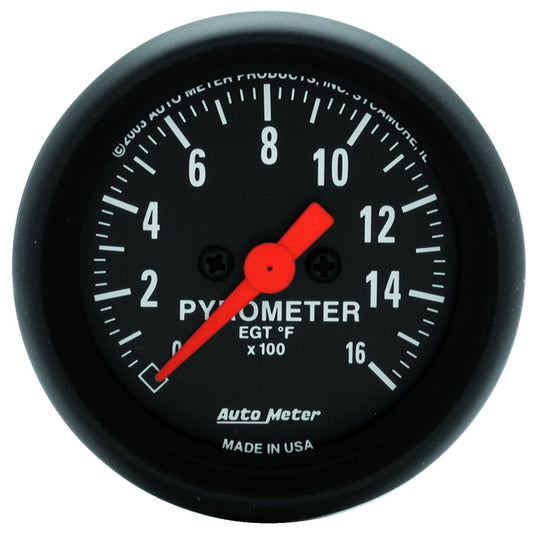Autometer Z-Series EGT Exhaust Gas Temperature Gauge 52mm - Universal