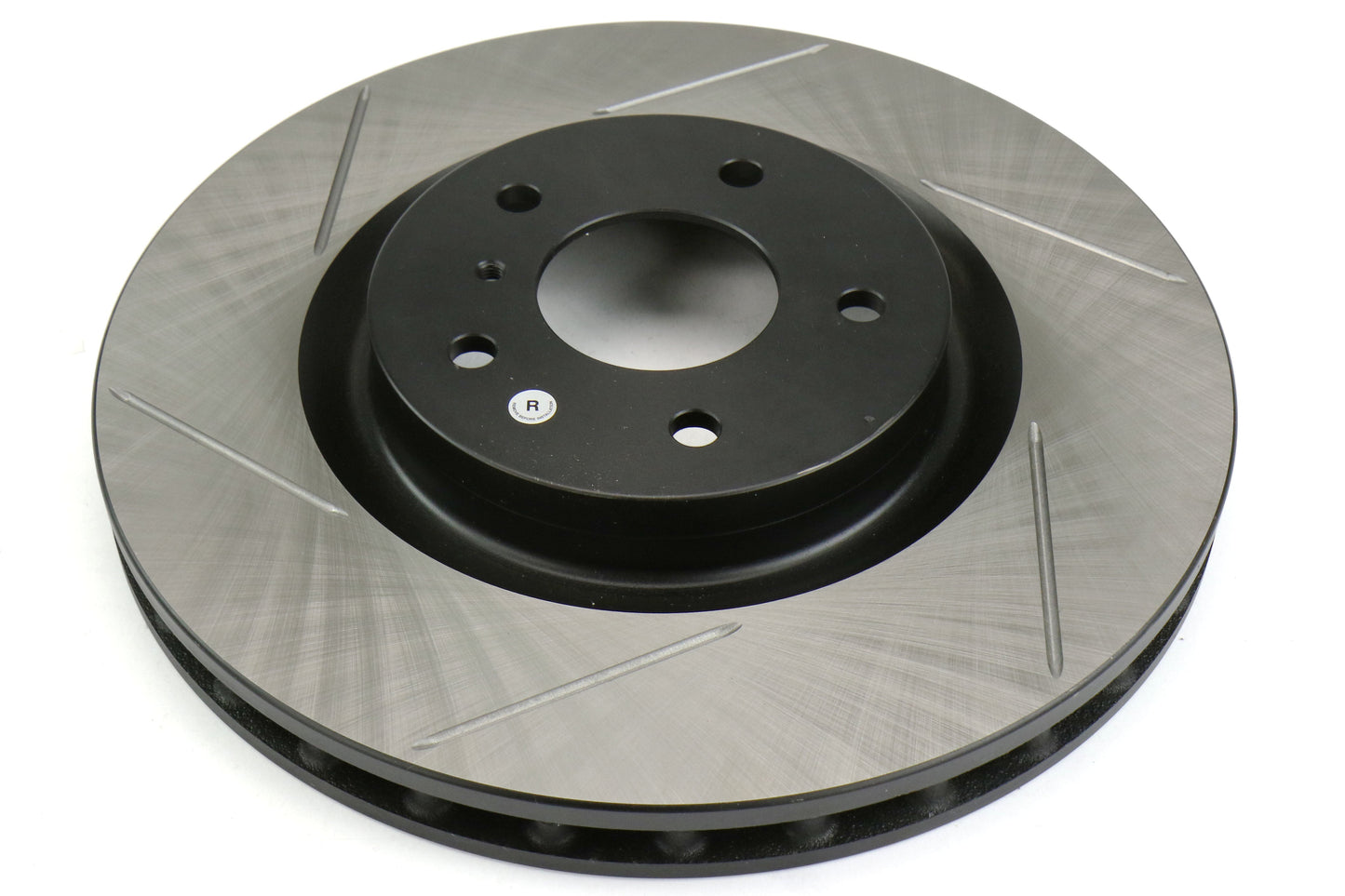 Stoptech Front Right Slotter Rotor w/OEM Brembo Brakes - 2003-2009 Nissan 350Z / Infiniti G35 (w/OEM Brembo)