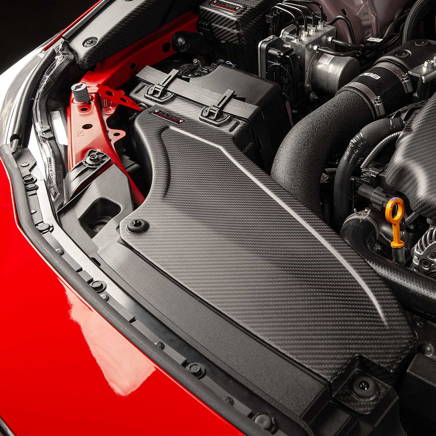 COBB Redline Matte Carbon Fiber Power Scoop - 2022-2026 Subaru WRX