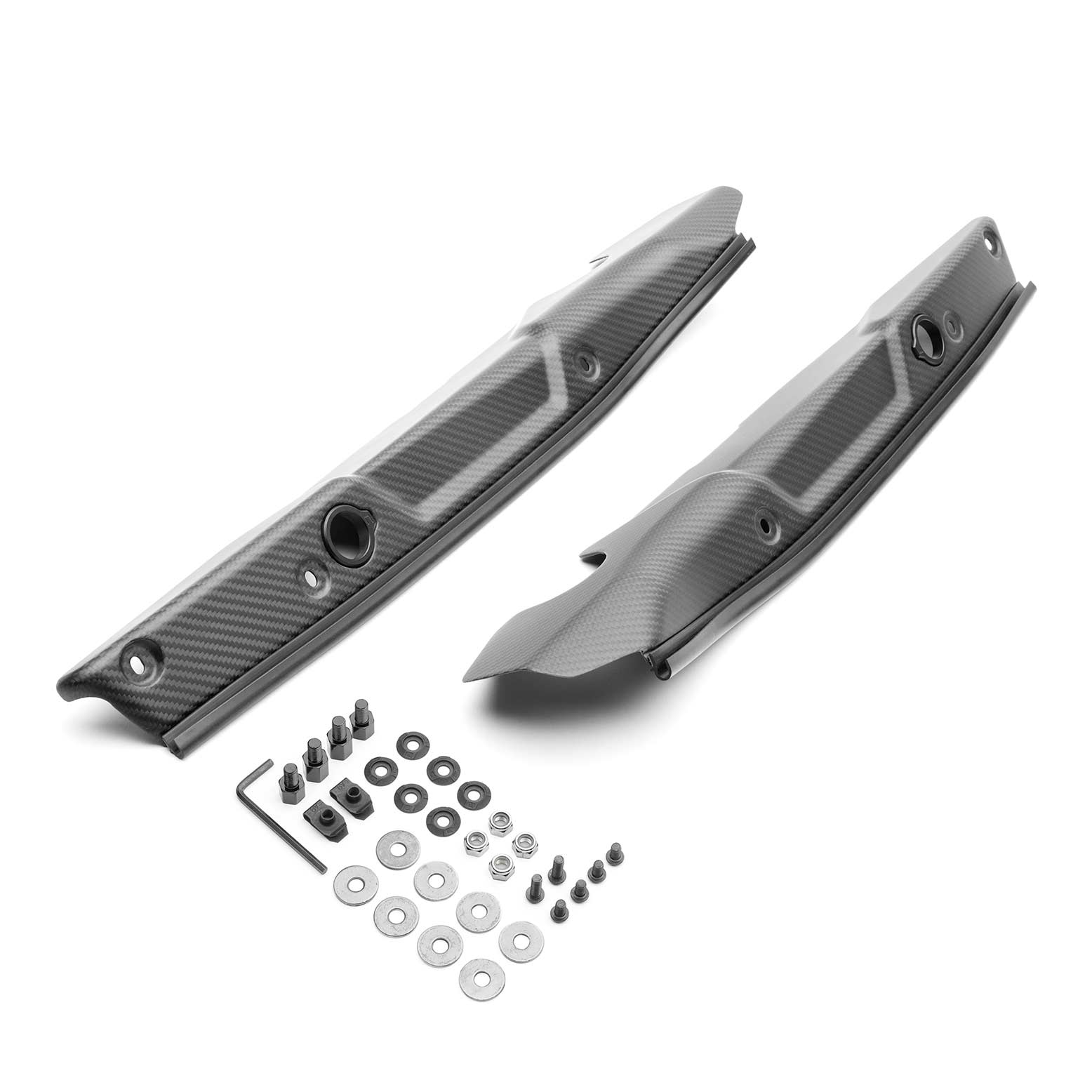 COBB Redline Matte Carbon Fender Shrouds - 2022-2026 Subaru WRX