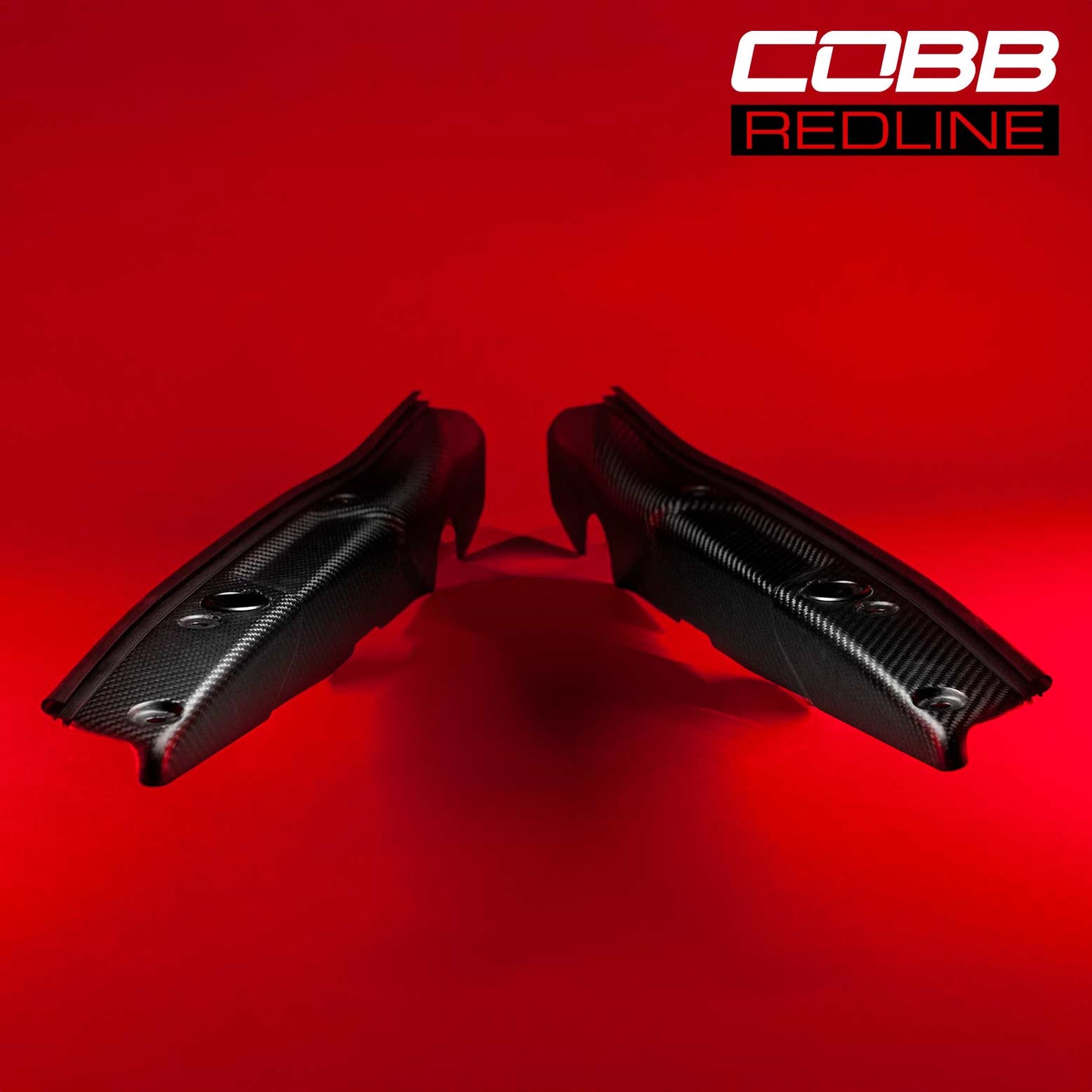 COBB Redline Matte Carbon Fender Shrouds - 2022-2026 Subaru WRX