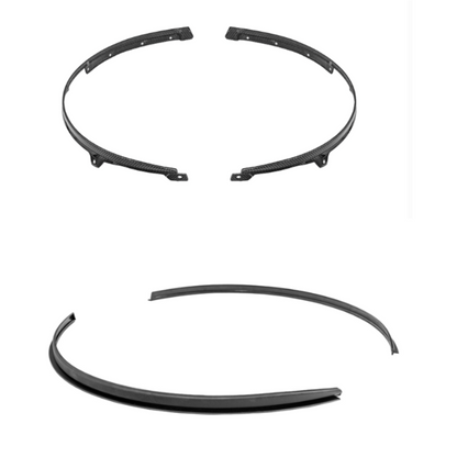 2024+ Ford Mustang DRY CARBON FIBER Fender Flares