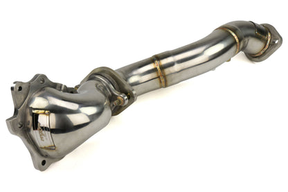 MXP SP Downpipe w/O2 Housing - 2008-2015 Mitsubishi Evo X
