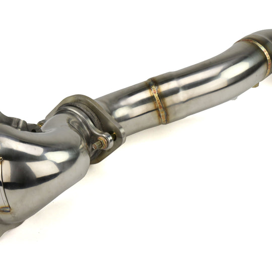 MXP SP Downpipe w/O2 Housing - 2008-2015 Mitsubishi Evo X