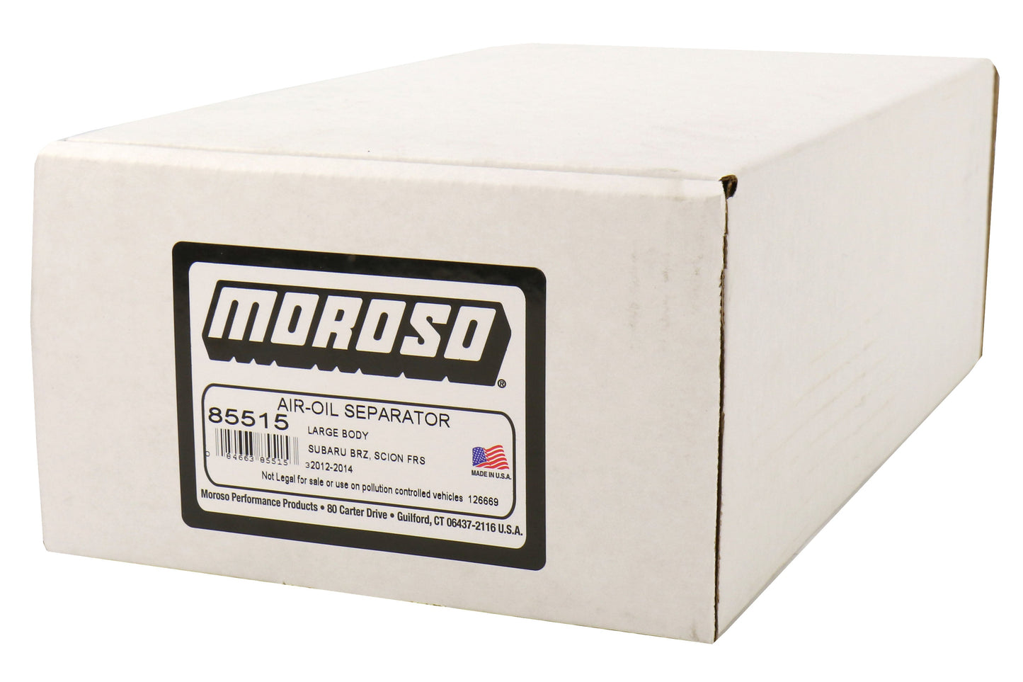 Moroso Air-Oil Separator Kit - 2013-2016 Scion FR-S / 2013-2020 Subaru BRZ / 2017-2019 Toyota 86