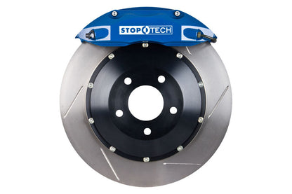 Stoptech ST-40 Big Brake Kit Front 332mm Blue Slotted Rotors - 1998-2001 Subaru Impreza 2.5RS